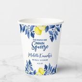 メインの相棒が見つかった!花嫁のシャワー 紙コップ (正面)