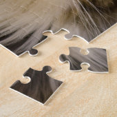 メインの美しいあらいぐま ジグソーパズル (側面)