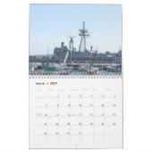 メインの美しい海岸 カレンダー (3月 2027)