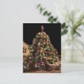 メインの郵便はがきからのメリークリスマス シーズンポストカード (スタンド正面)