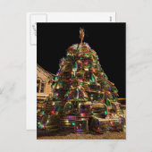 メインの郵便はがきからのメリークリスマス シーズンポストカード (正面/裏面)