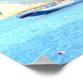 メインの風船セーリング ポスター (角)