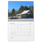 メインの2017のカレンダーの自然場面 カレンダー (2月 2027)