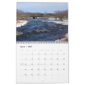 メインの2018のカレンダーの自然場面 カレンダー (3月 2027)