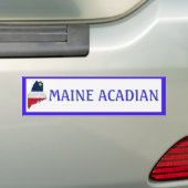 メインのAcadianバンパーステッカー バンパーステッカー (車上)
