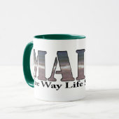 メインは方法生命あるべきです マグカップ (正面左)