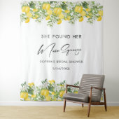 メインエレガントスクイーズブライダルシャワー写真の背景 タペストリー (インサイチュ)