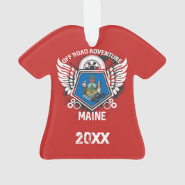 メインオフロードアドベンチャー4x4トレイルマディング オーナメント