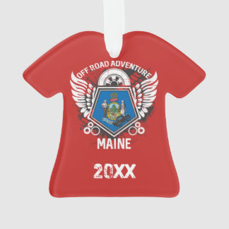 メインオフロードアドベンチャー4x4トレイルマディング オーナメント