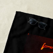 メインオンファイアビーチタオル ビーチタオル (インサイチュ)