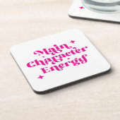 メインキャラクターエナジーピンク コースター (左側)