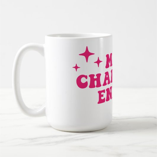 メインキャラクターエナジーピンク コーヒーマグカップ (左)