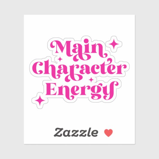 メインキャラクターエナジーピンク シール (シート)