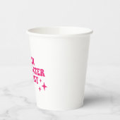 メインキャラクターエナジーピンク 紙コップ (左)