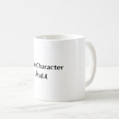 メインキャラクターオーラマグ コーヒーマグカップ (正面右)