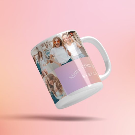 メインキャラクターパステルモダンオーラ6写真 コーヒーマグカップ