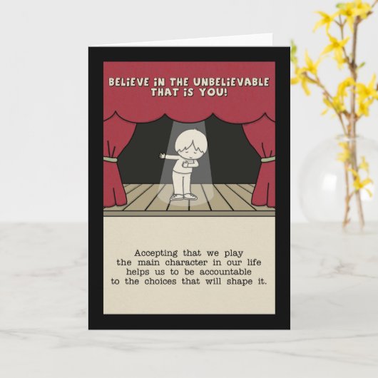 メインキャラクター カード (黄色い花)