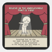 メインキャラクター スクエアシール (正面)