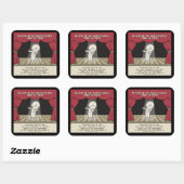 メインキャラクター スクエアシール (シート)