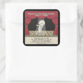 メインキャラクター スクエアシール (バッグ)