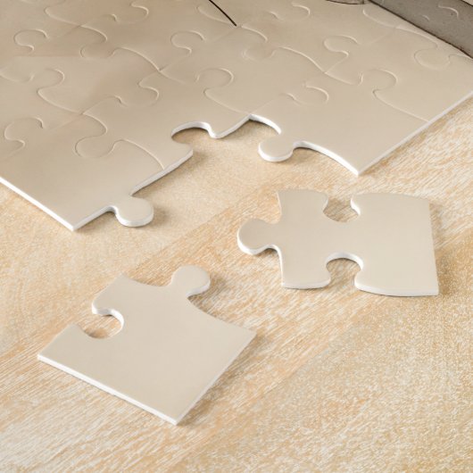 メインクーンウォーターカラーイラストレーション ジグソーパズル (側面)