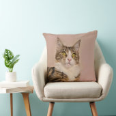 メインクーンキッテンポートレート クッション (椅子)