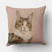 メインクーンキッテンポートレート クッション (裏面)