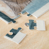 メインクーンキットンオリジナルウォーター絵画カラー ジグソーパズル (側面)