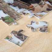 メインクーンキャットインフォレストジグソーパズル ジグソーパズル (側面)