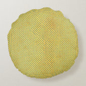 メインクーンキャットリノプリント ラウンドクッション (裏面)