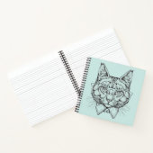 メインクーンポートレート ノートブック (内部)