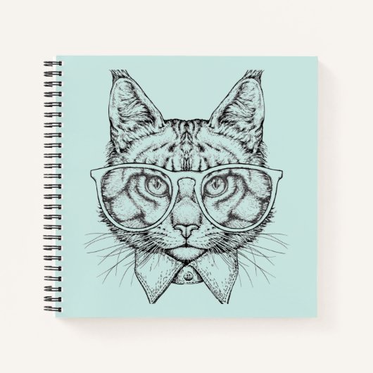 メインクーンポートレート ノートブック (正面)