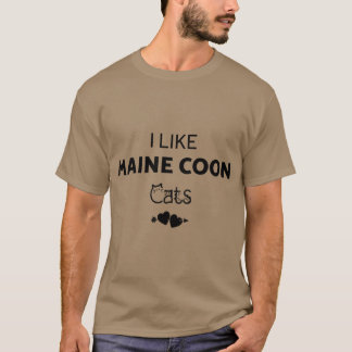 メインクーン好き Tシャツ