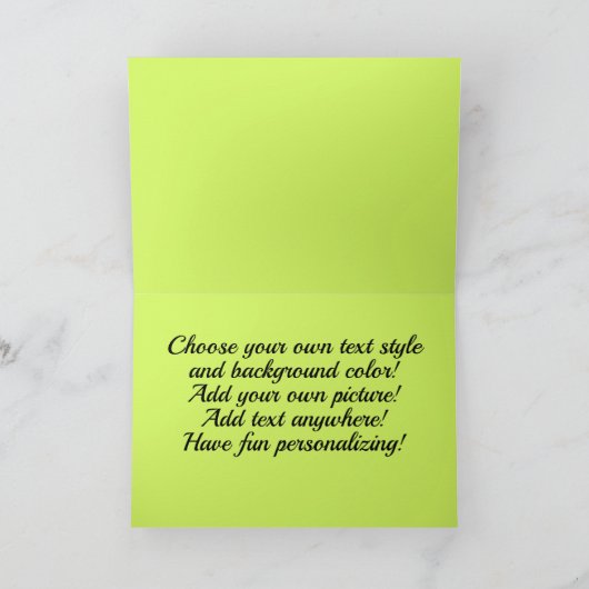 メインクーン キティ キャット かわいい オーダーメイド カード (内部)