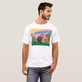 メインクーン+デイ・スター Tシャツ (正面フル)