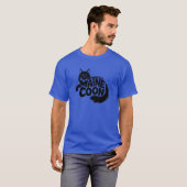 メインクーン 猫 シルエット Tシャツ (正面フル)
