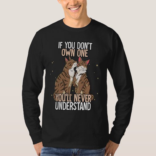 メインクーン 猫 10 Tシャツ (正面)