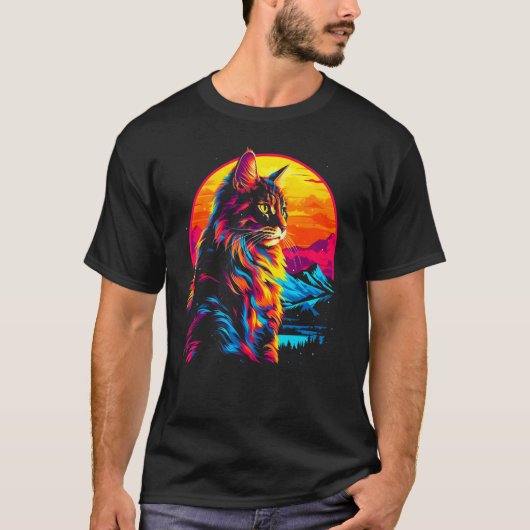 メインクーン Tシャツ (正面)