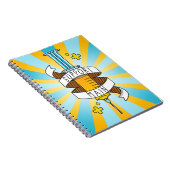 メインゲーマーイエローカートゥーンシリンジをサポート ノートブック (右側)