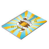 メインゲーマーイエローカートゥーンシリンジをサポート ノートブック (左側)