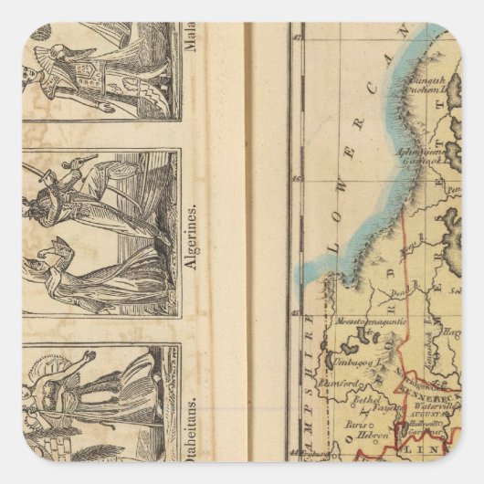 メインコスチューム スクエアシール (正面)