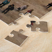 メインコンコースグランドセントラルターミナル1914 ジグソーパズル (側面)