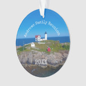 メインコースタルファミリー懇親会フォトニュブルライト オーナメント (正面)