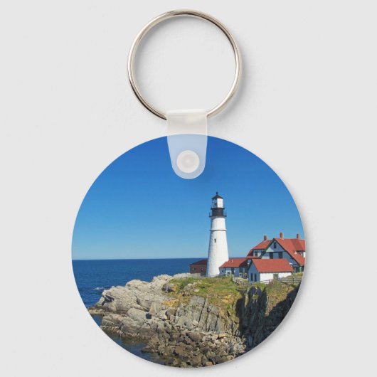 メインコースタルライトハウス キーホルダー (正面)