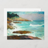 メインコーストのビュー:ニューウェルコンバーズワイエス ポストカード (正面/裏面)