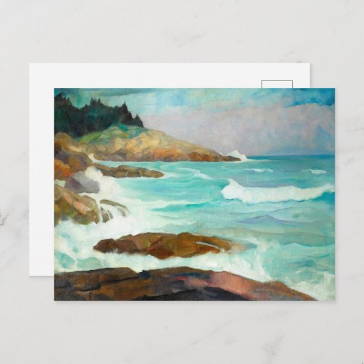 メインコーストのビュー：ニューウェルコンバーズワイエス ポストカード (正面/裏面)