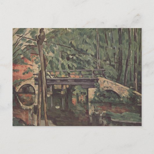 メインシーブリッジ-ポールセザンヌ- c1880 シーズンポストカード (正面)