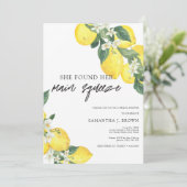 メインスクイズサマーモダンブライダルシャワー 招待状 (スタンド正面)