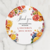 メインスクイズシトラスブライダルシャワー フェイバータグ (正面)