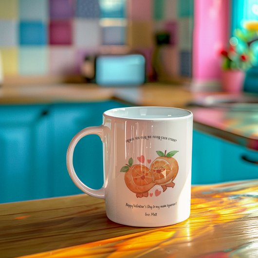 メインスクイズバレンタイン | カスタマイズ コーヒーマグカップ